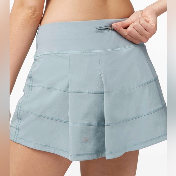 Lululemon Athletica Light Blue Mini Skirt - Picture 3 of 12